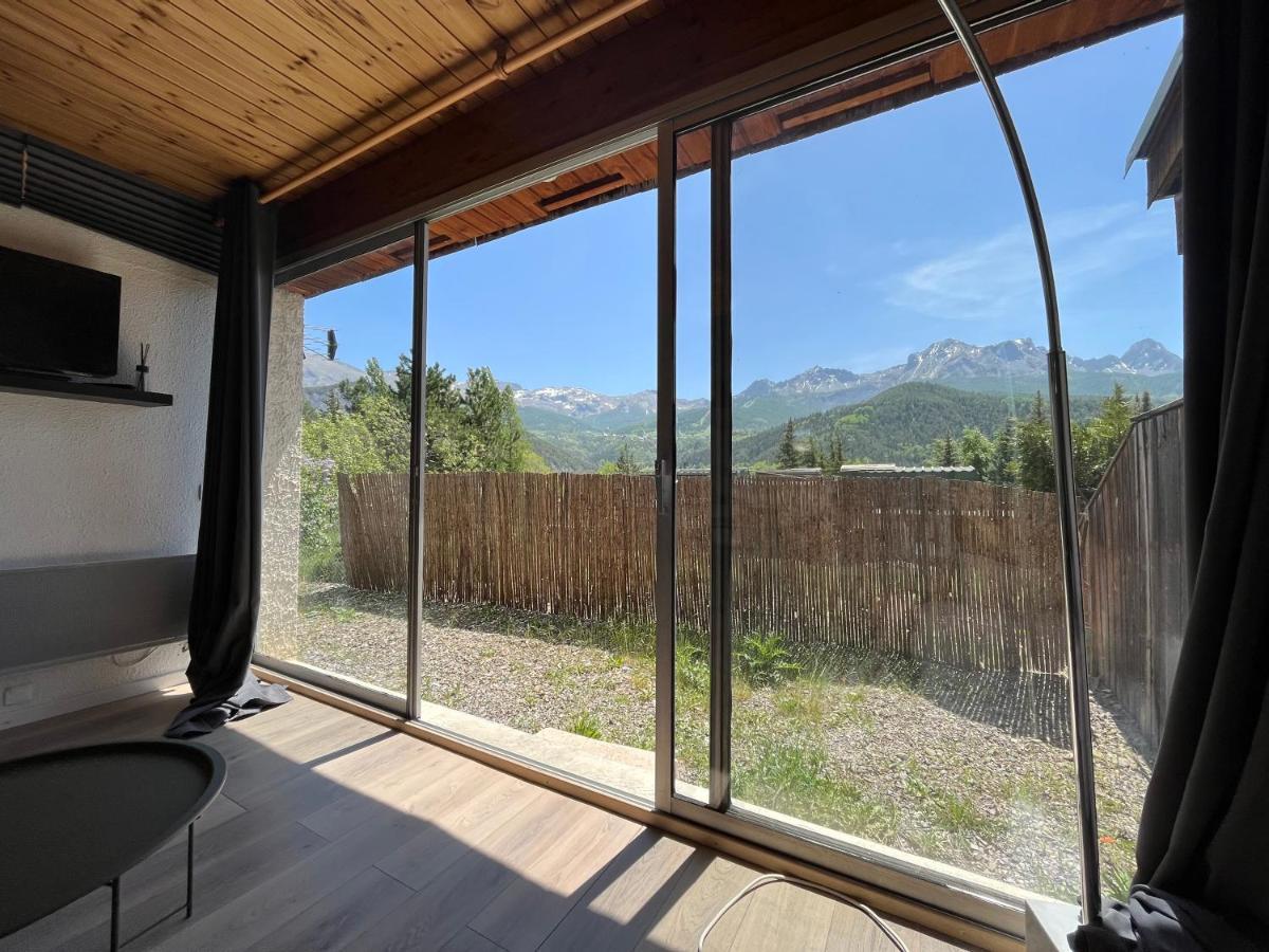 Апартаменты Barcelonnette Location Avec Jardin Экстерьер фото